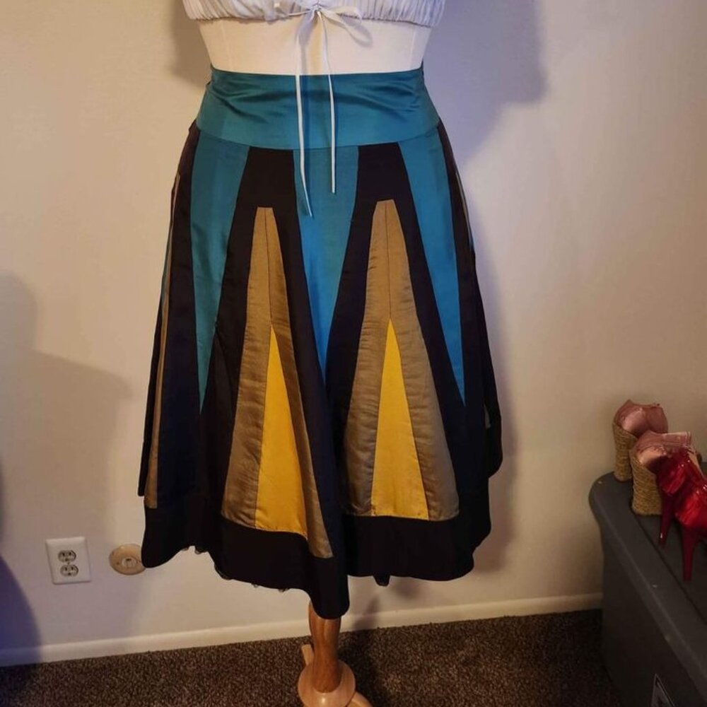 Calvin Klein Silk Skirt